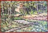 Pictura - Ulei pe placaj. Fara rama. Anii '90