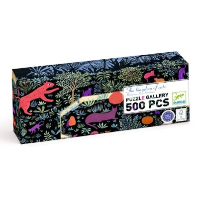 Puzzle galerie Regatul pisicilor, Djeco foto