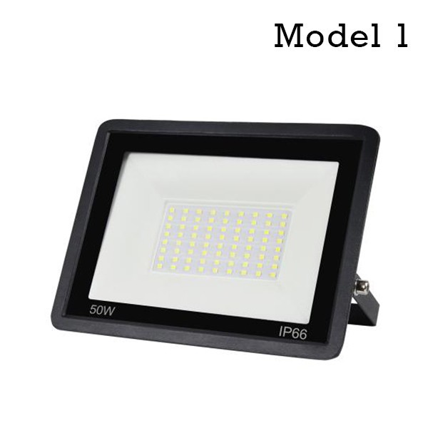 Proiector LED, 2 faze de iluminare, 50W, 2 modele