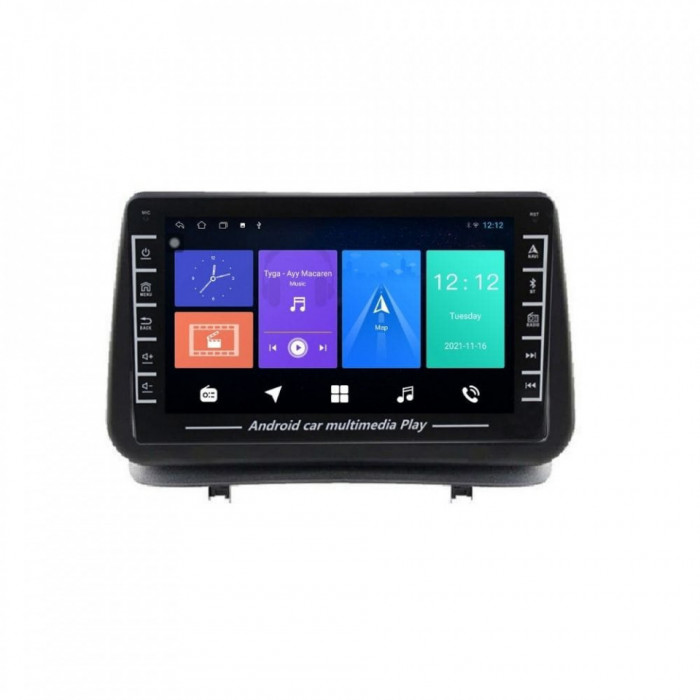 Navigatie dedicata cu Android Renault Clio III 2005 - 2012, 1GB RAM, Radio GPS