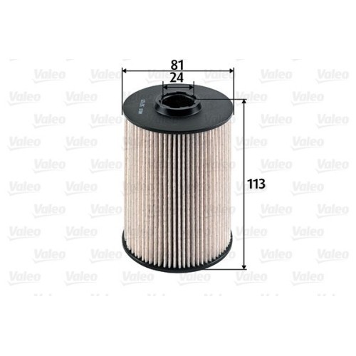Valeo filtru combustibil