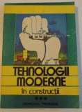 TEHNOLOGII MODERNE IN CONSTRUCTII VOL III , 1990