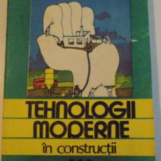 TEHNOLOGII MODERNE IN CONSTRUCTII VOL III , 1990