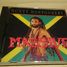 [CDA] Monty Montgomery - Massive Are You Ready - cd audio SIGILAT