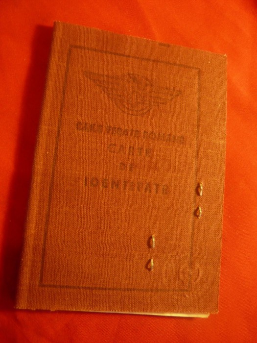 Carte de Identitate pt CFR 1990
