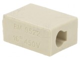 Regletă de Conexiuni cu Șurub 16mm2 450V 1 Pista