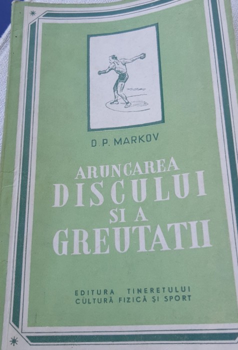 ARUNCAREA DISCULUI SI A GREUTATII D P MARKOV