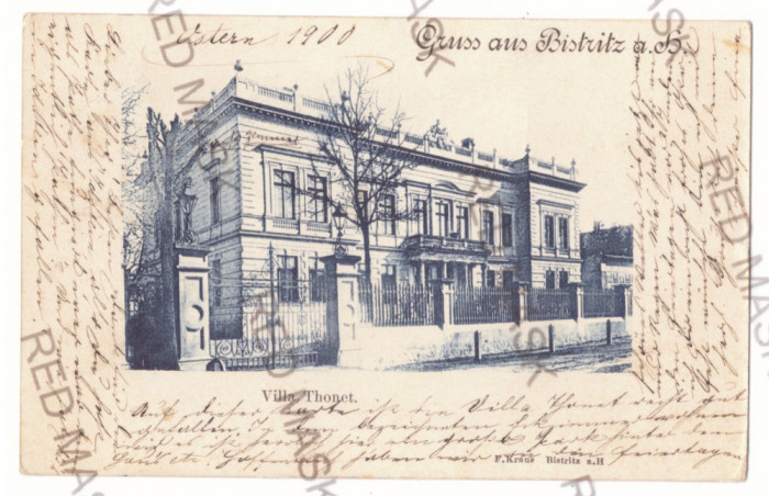 1816 - BISTRITA, Litho, Romania - old postcard - used - 1900