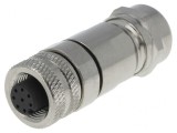 Mufă M12 PIN 8 mamă A-DeviceNet/CANopen IP65 pe cablu
