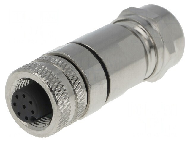 Mufă M12 PIN 8 mamă A-DeviceNet/CANopen IP65 pe cablu