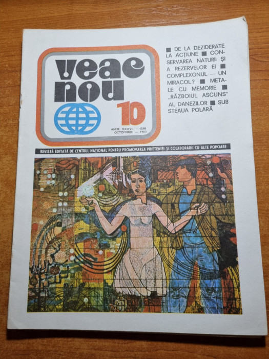 revista veac nou octombrie 1980-articol si foto poiana brasov