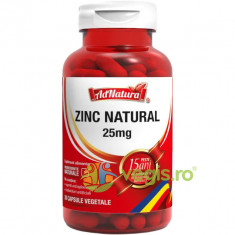 Zinc Natural 25mg 30cps
