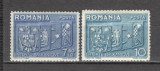 Romania.1938 Antanta Balcanica CR.10, Nestampilat