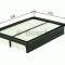Filtru aer SUZUKI VITARA (ET, TA) (1988 - 1998) BOSCH 1 457 433 037