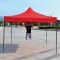 Cort tip Pavilion 3x3m Rosu, Prelata Impermeabila, Pliabil, Structura Metalica Solida, Pentru Curte, Gradina, Evenimente