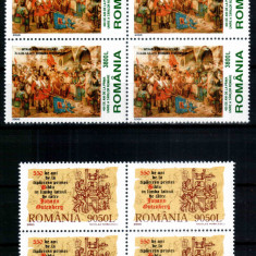 Romania 2000, LP 1514, Evenimente I, seria in bloc de 4, MNH!