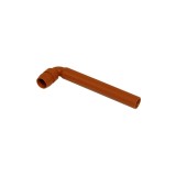 Furtun Aerisire Refulare 90&deg; 110mm Delonghi BCO Original, Cod Piesa 5332129300