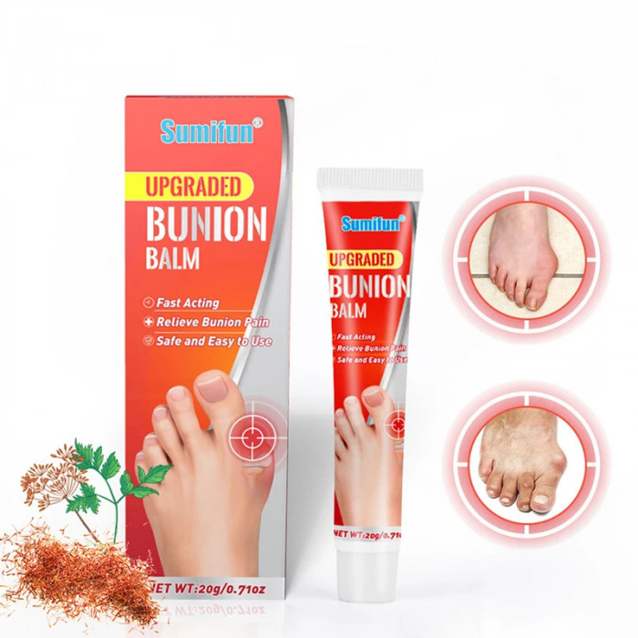 Sumifun* Cremă monturi degete picior, inflamatii, durere, guta ,rigiditate