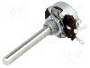 Potentiometru axial, linear, 5k&Omega;, 4W, AB Elektronik - 3104607589