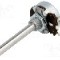 Potentiometru axial, linear, 5k&Omega;, 4W, AB Elektronik - 3104607589