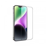 Folie de protectie Ecran HOCO pentru Apple iPhone 14 Plus / 13 Pro Max, Sticla Securizata, Full Glue, Set 10 bucati, Neagra