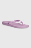 Ipanema slapi ANAT COLORS femei, culoarea violet, cu toc plat, 82591-AQ602