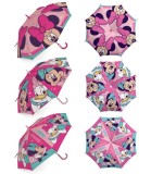 Umbrelă pentru Copii Automată din Poliester Minnie