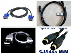Cabluri - Adaptoare (VGA/DVI/SCART)etc.vezi anuntul tot!!! foto