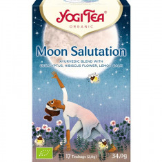 Ceai bio Salutul Lunii, 34.0g 17 pliculete a 2.0g Yogi Tea