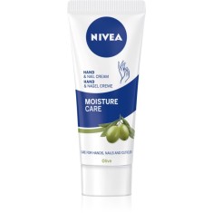 NIVEA Moisture Care Olive cremă hidratantă pentru m&acirc;ini și unghii 75 ml