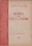 Revista De Fizica Si Chimie - Anul XXV, Nr.:9 ,SEPTEMBRIE 1988