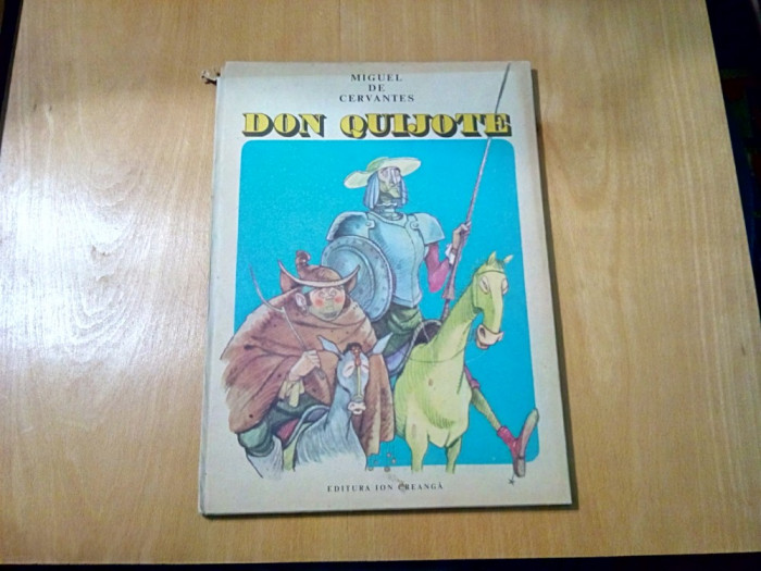 DON QUIJOTE - Miguel de Cervantes - EUGEN TARU (ilustratii) - 1986, 81 p.