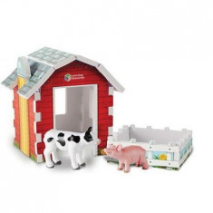 Set figurine - Ferma Animalelor cu Hambar Learning Resources foto