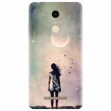 Husa silicon pentru Xiaomi Remdi Note 3, Alone Woman Cgi Hd K