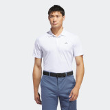 Tricou polo golf Adidas Alb Bărbați