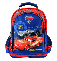 Ghiozdan ergonomic Cars 3 cu 3 compartimente 39 cm foto