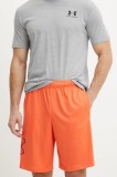 Under Armour pantaloni scurți de trening Tech Graphic culoarea roşu 1306443
