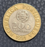 Portugalia 200 escudos 1991 Garcia de Orta, Europa