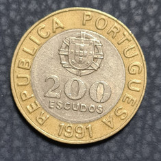 Portugalia 200 escudos 1991 Garcia de Orta