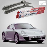 Cumpara ieftin Ștergătoare Porsche 911 997 2004-2013 | Set Față Flat &ndash; TeamCar&reg;