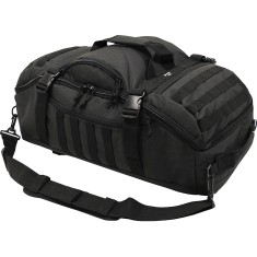 Geanta Tactica Transport Duffle 48L Neagra MFH