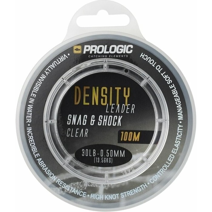 FIR INAINTAS MONOFILAMENT PROLOGIC DENSITY SNAG SHOCK LEADER 100M 0.50mm 13.56kg