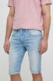 Cumpara ieftin Pepe Jeans pantaloni scurti jeans STRAIGHT barbati, PM801081MN6
