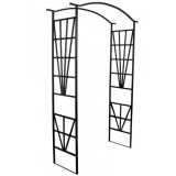 Arcada metalica, pergola, pentru gradina, 114x45x208 cm