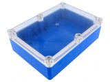 Carcasă Universală ABS Albastru IP65 126x176x57mm, KRADEX