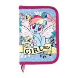 Penar neechipat cu 1 compartiment si 2 extensii,model My Little Pony,20x14x4 cm, St.Majewski
