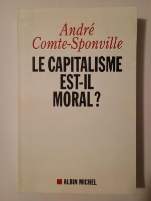 Andre Comte-Sponville - Le capitalisme est-il moral? (2009) foto