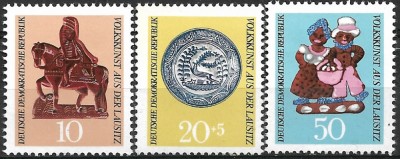 B0696 - Germania DDR 1969 - Arta 3v.neuzat,perfecta stare foto