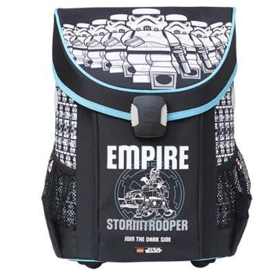Ghiozdan neechipat Easy Lego Core Line design Star Wars Stormtrooper foto