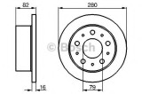 Disc frana PEUGEOT BOXER platou / sasiu (244) (2001 - 2016) BOSCH 0 986 479 066